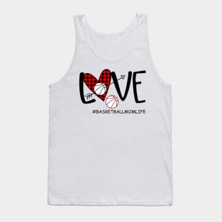 Love Basketball Mom Life Tank Top